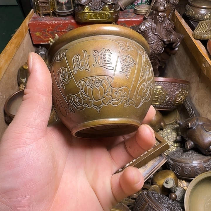 铜材质文玩摆件装饰