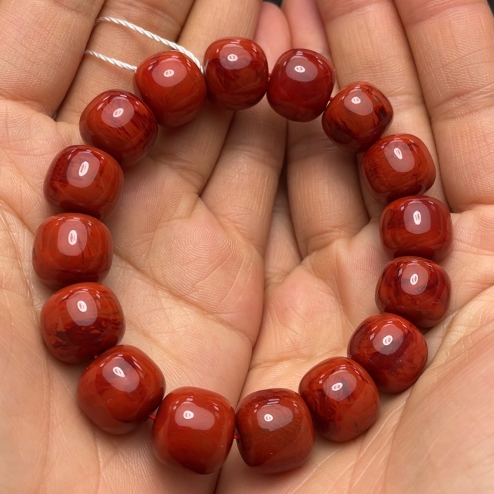 南红玛瑙手串14多样性发1未镶嵌