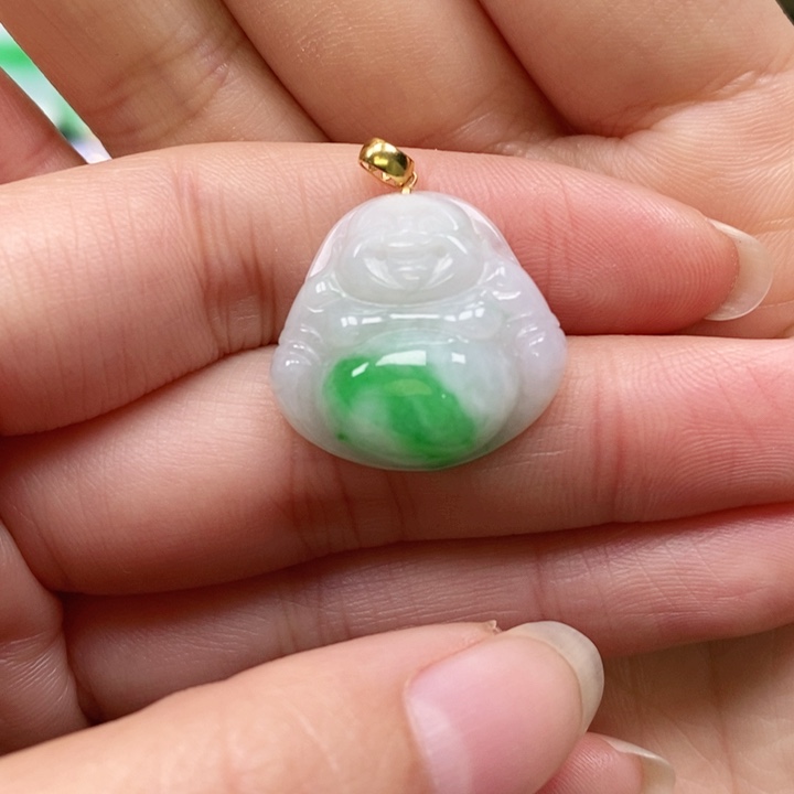 翡翠颈饰未镶嵌吊坠