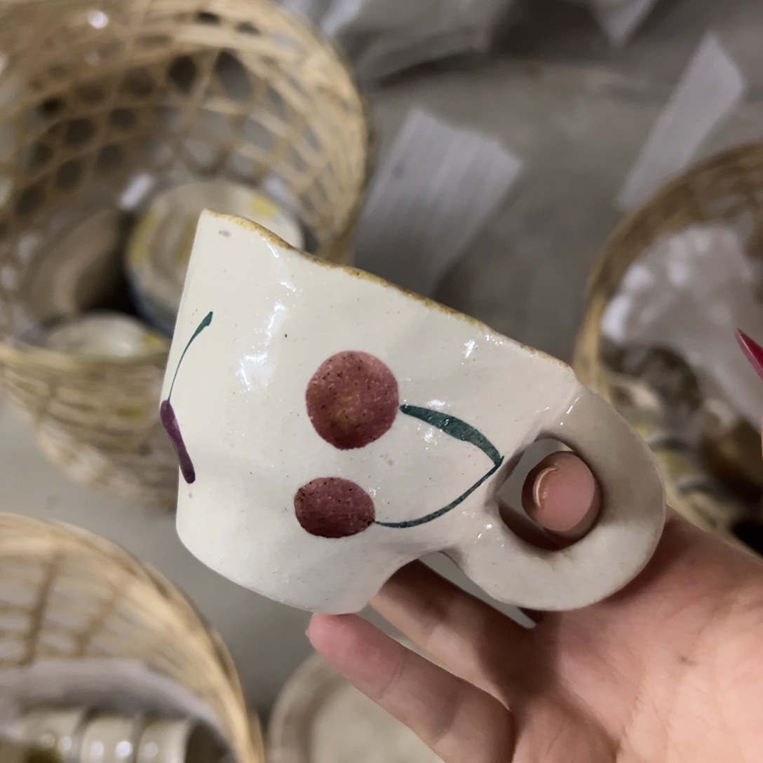 陶微瑕小樱桃杯一个