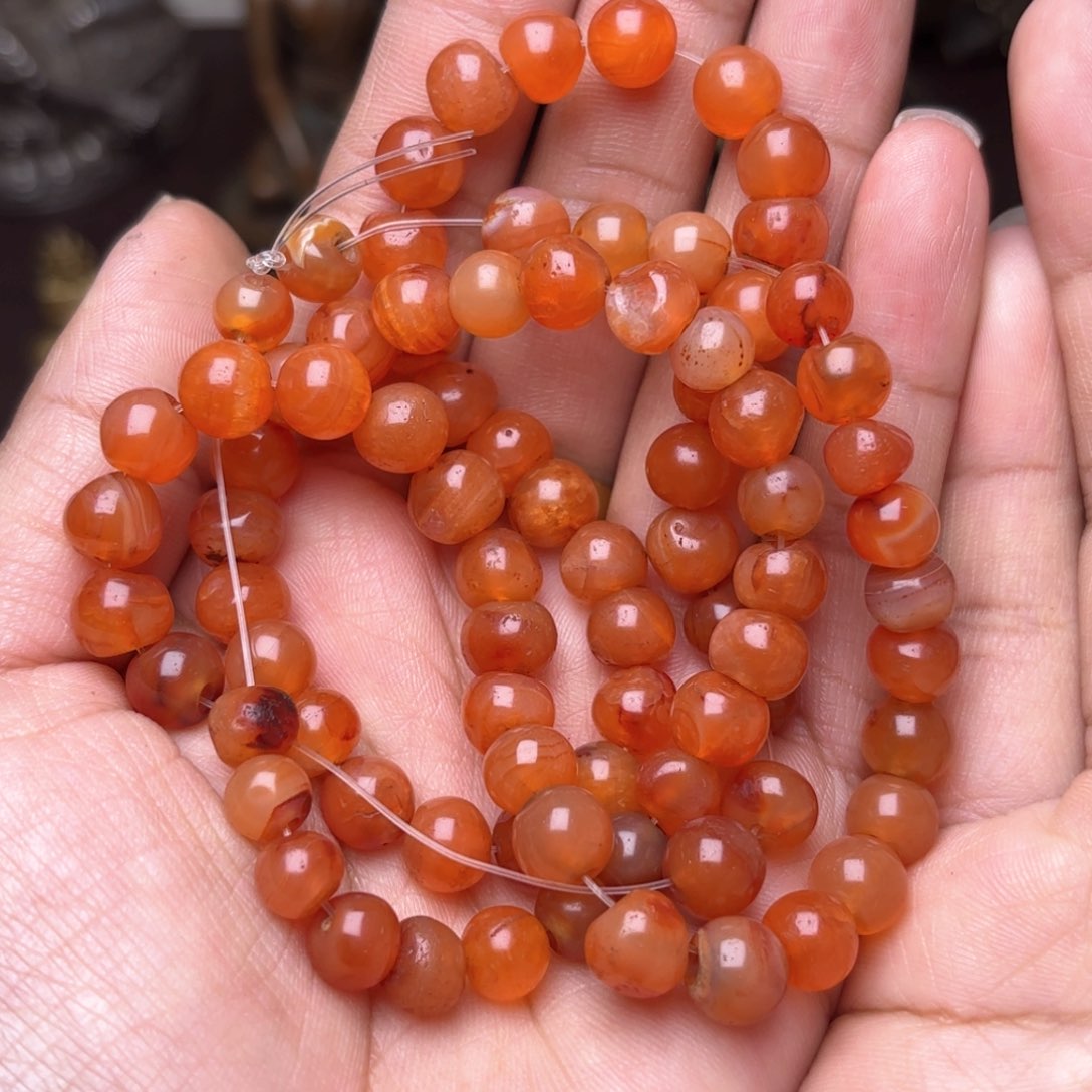 铜星月菩提吊坠项链