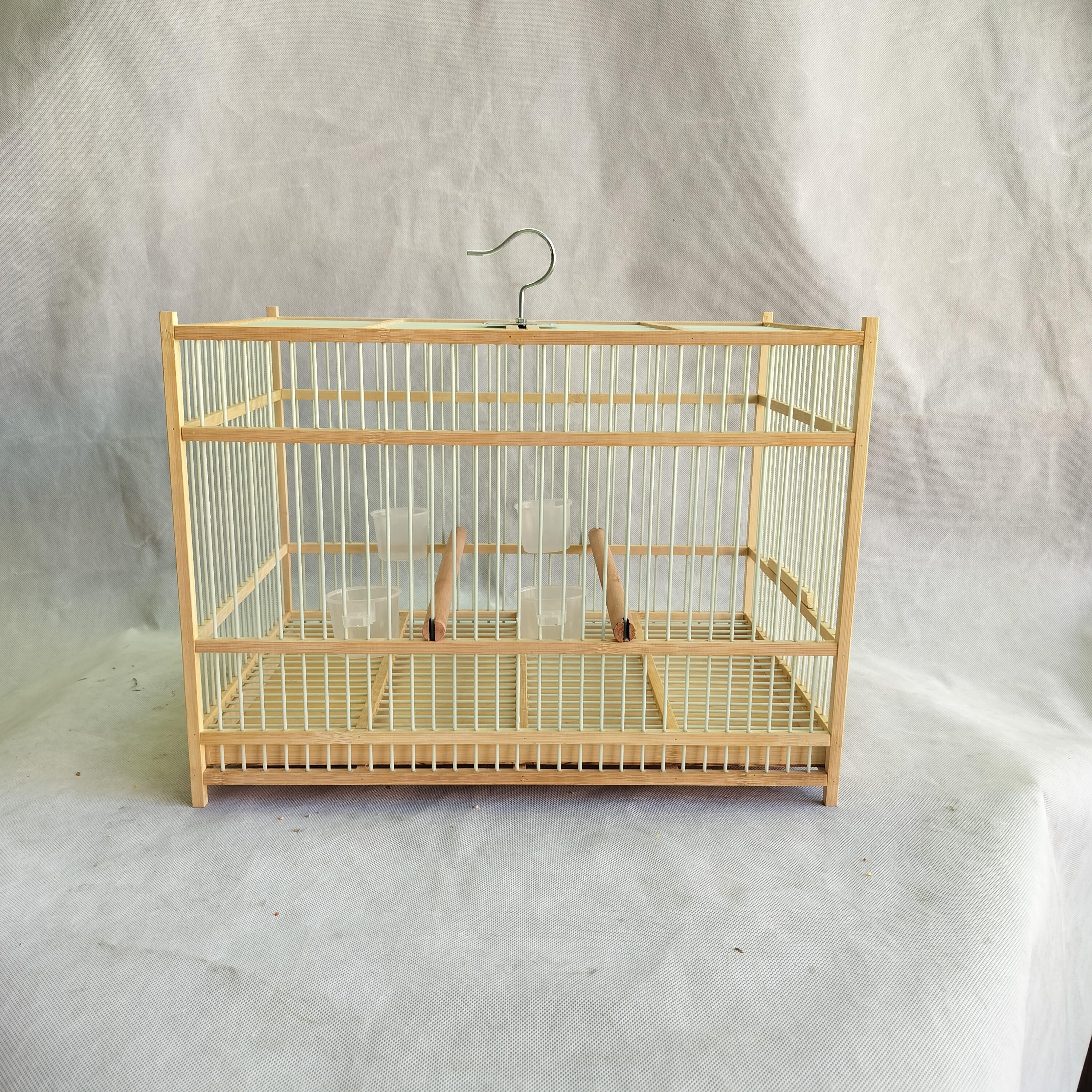 手工鸟笼玻璃钢丝咬不断结实耐用40*26*30通用型