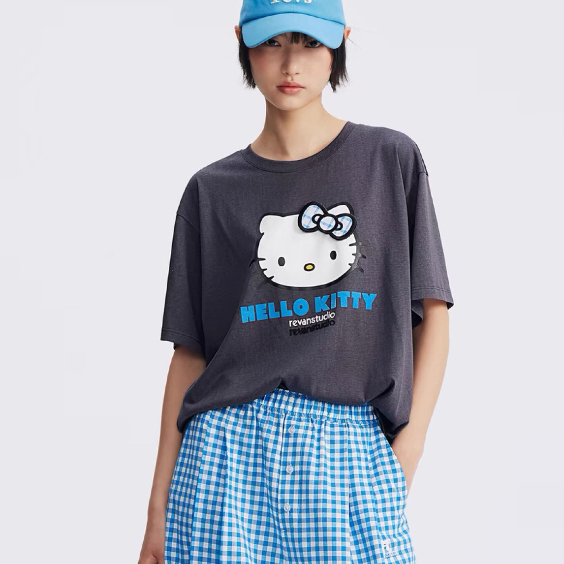 欧阳娜娜同款REV～秋新品HelloKitty T恤
