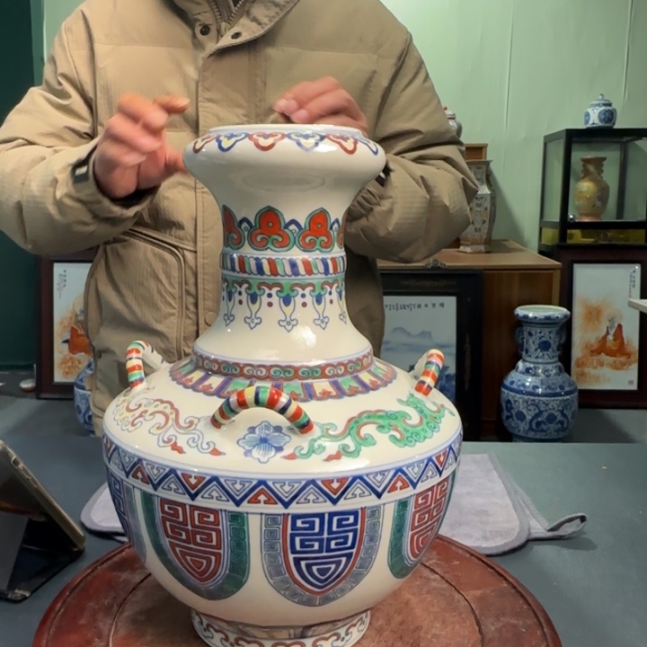 摆件陶瓷景德镇陶瓷陶瓷摆件