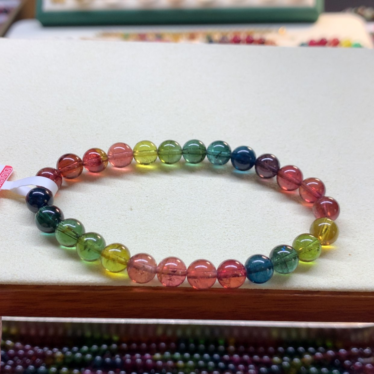 【闪购商品】碧玺手串未镶嵌老矿7.2mm