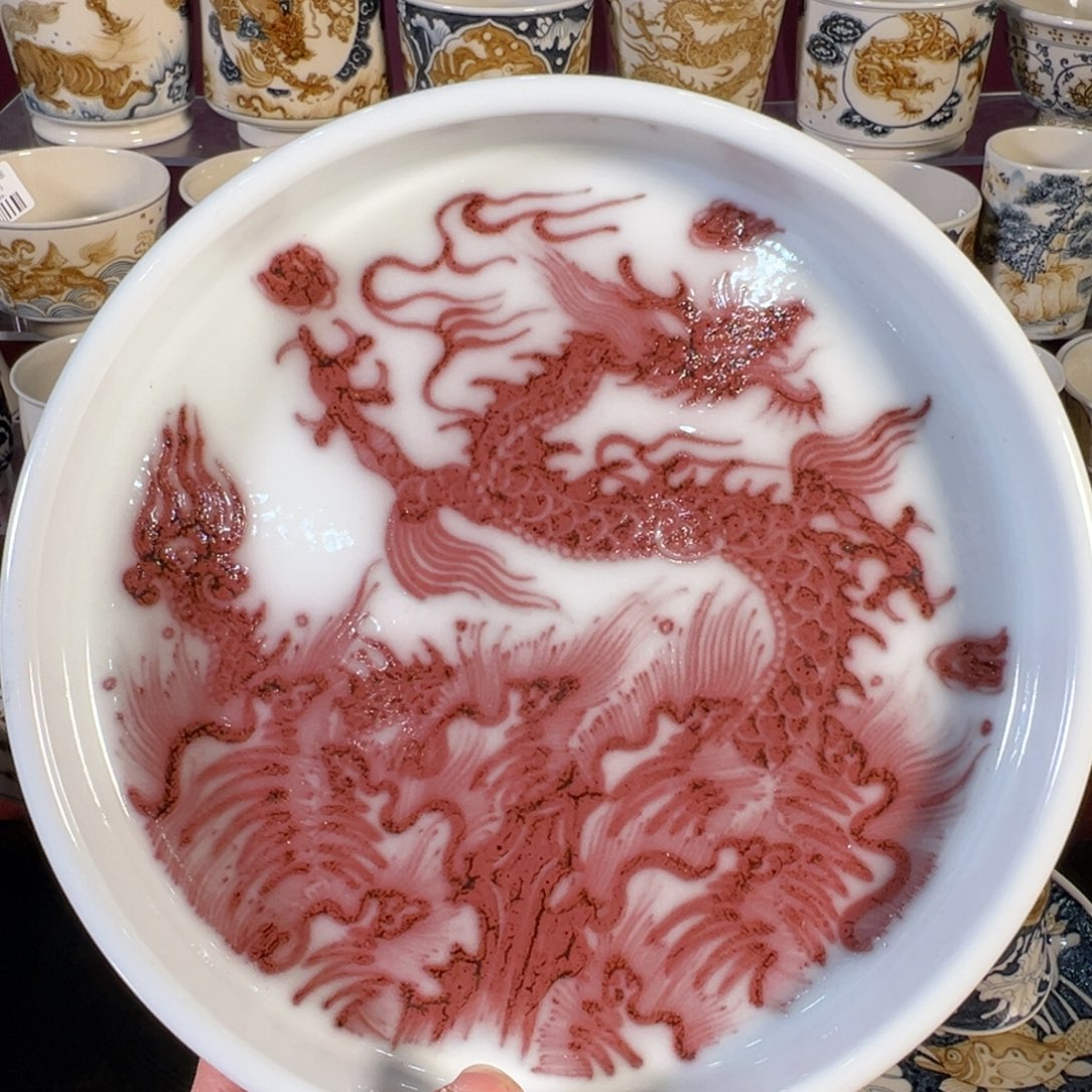 杯景德镇手工手绘陶瓷杯子