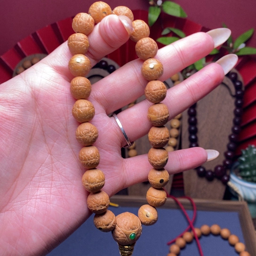 十***️凤眼菩提手串11.5铜