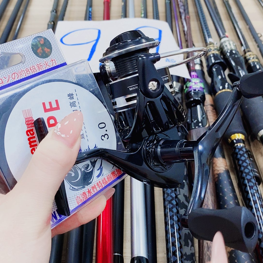 双摇臂纺车轮➕一盘线