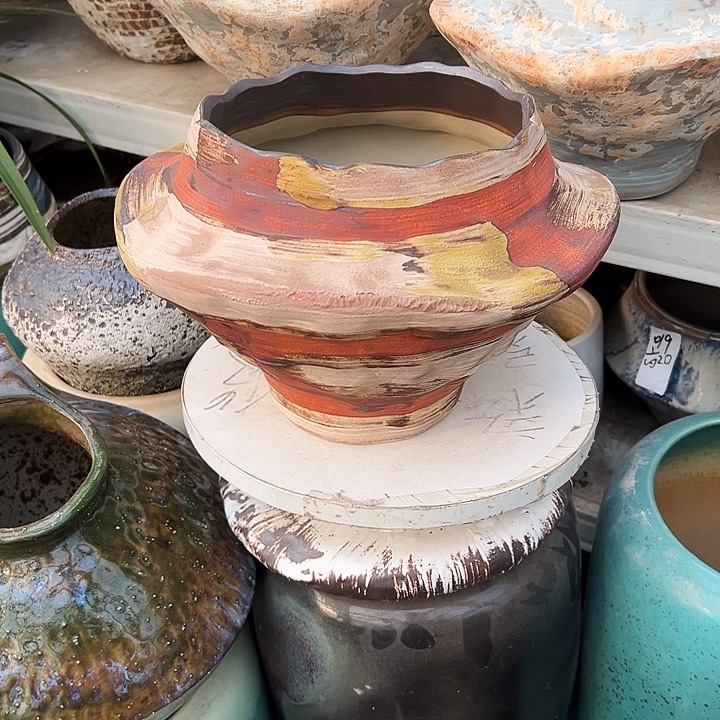 精品花盆栽适合盆栽适合盆口20高21