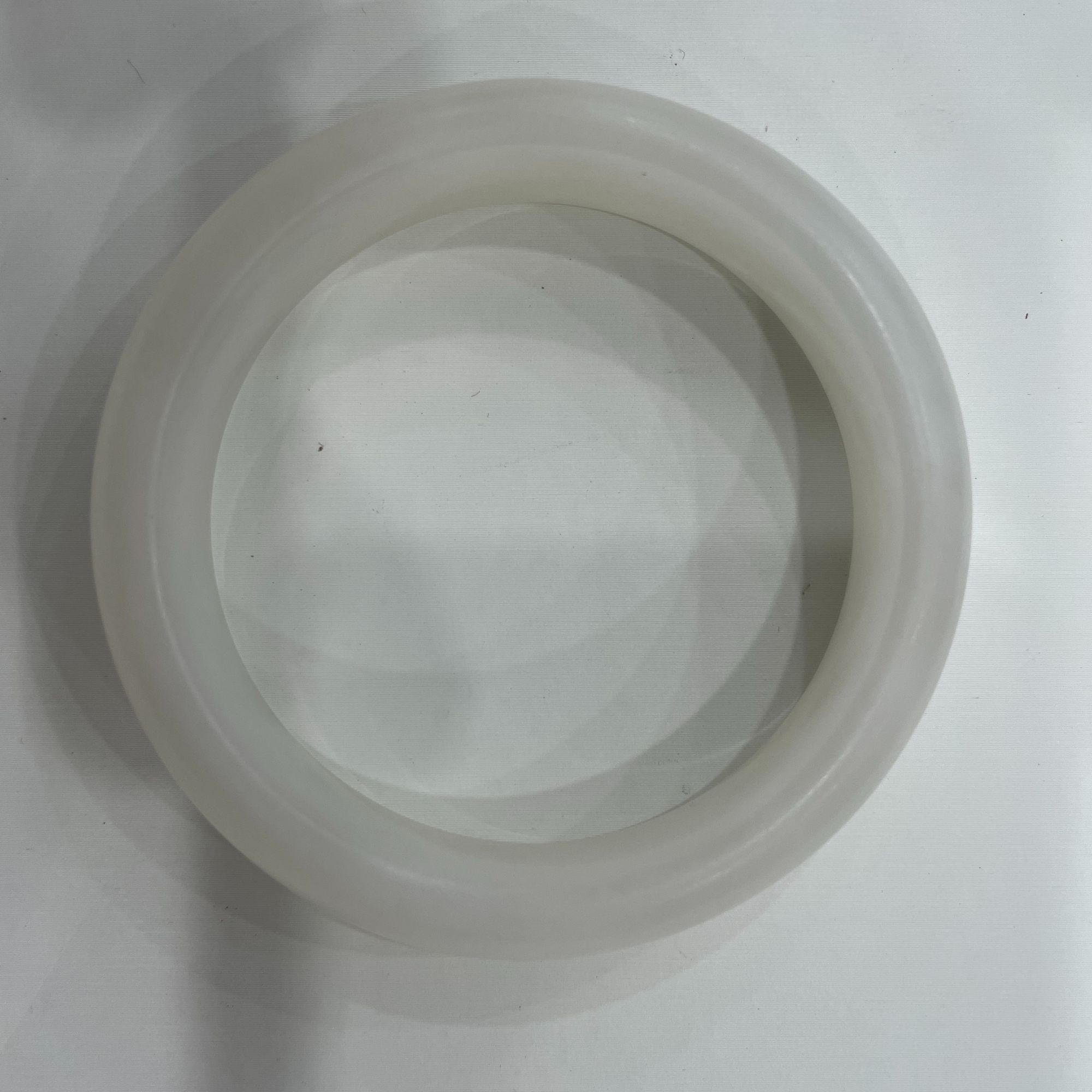 【王姬甄选】和田玉 白玉手镯 拍下请备注圈口