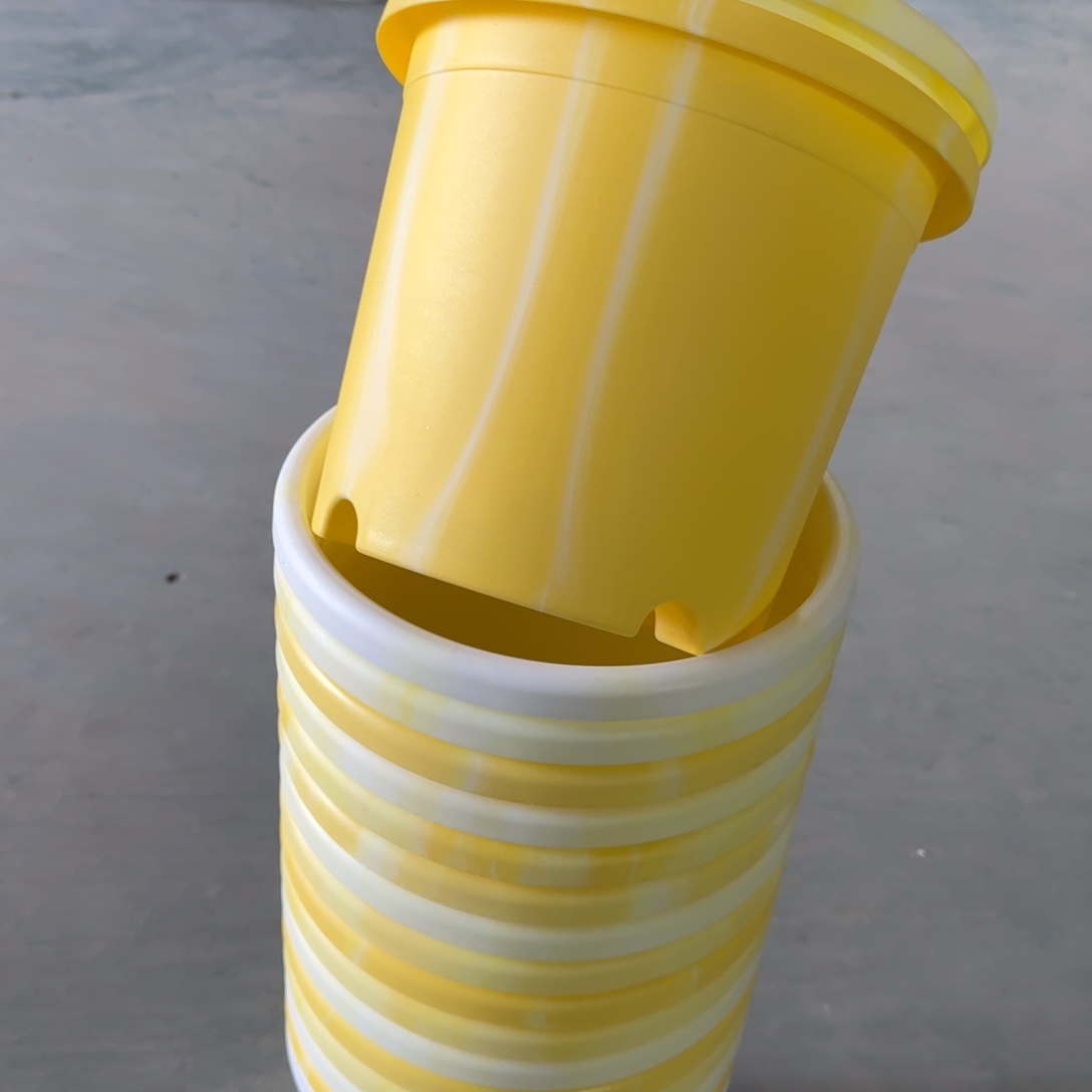 串色4#口径25浅黄色10个无拖