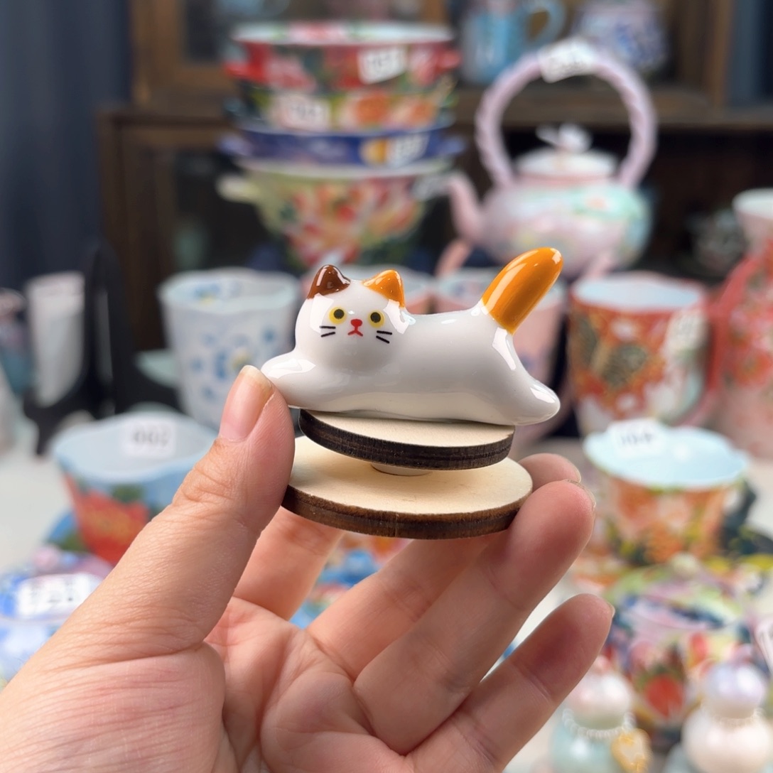 景德镇手绘高温釉下彩陶瓷茶具