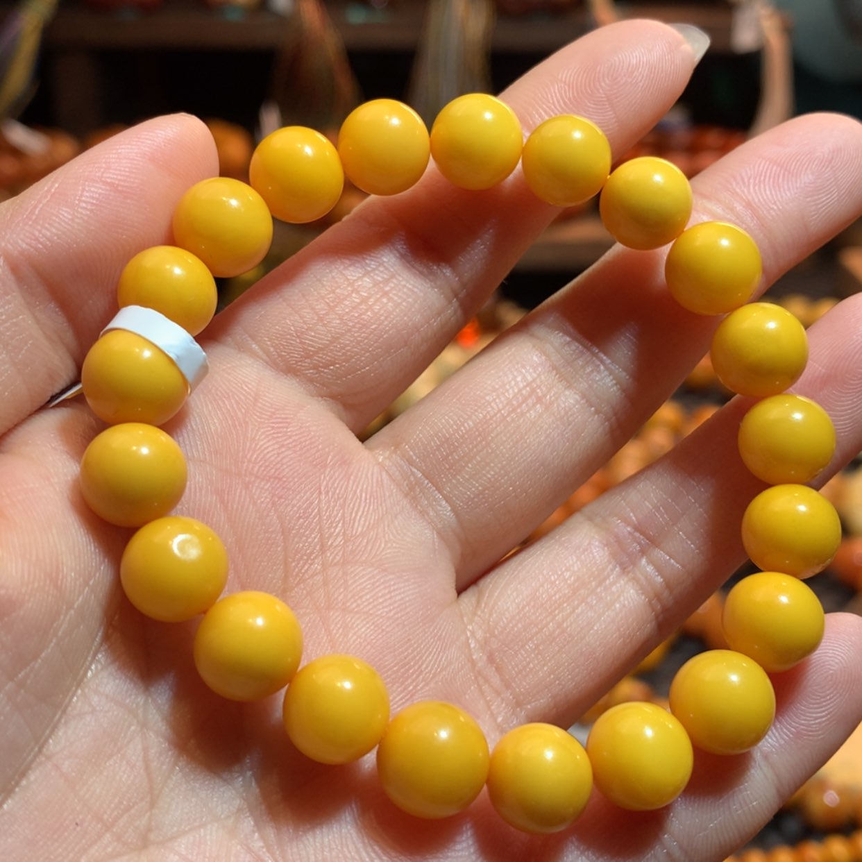 【闪购商品】手串蜜蜡未镶嵌蜜蜡手串