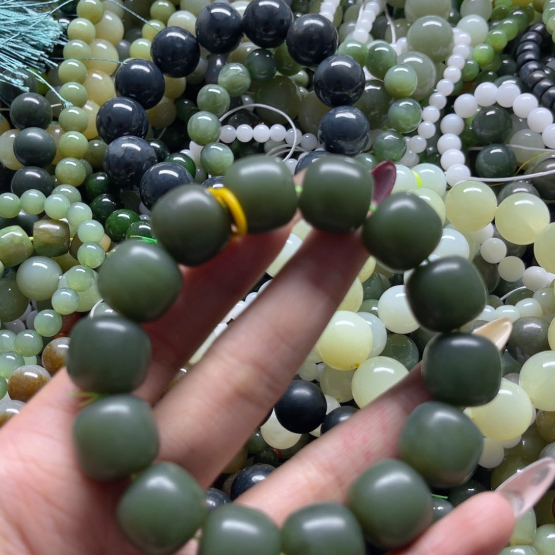 和田玉手链未镶嵌