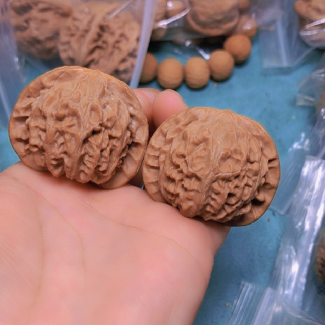 【闪购商品】摆件核桃41宫灯有修尖