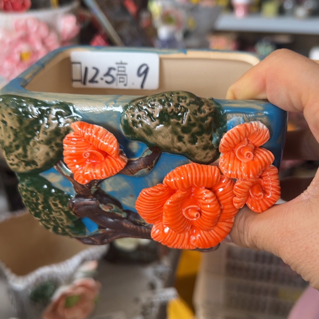 花盆，拍满20发货，退款拉黑