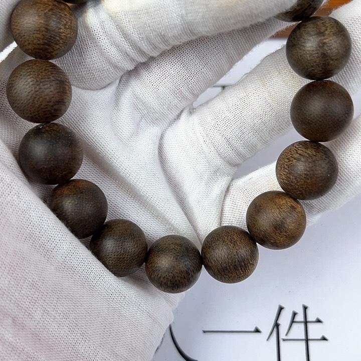 沉香手串柬埔寨金丝菩萨琪1.4沉水