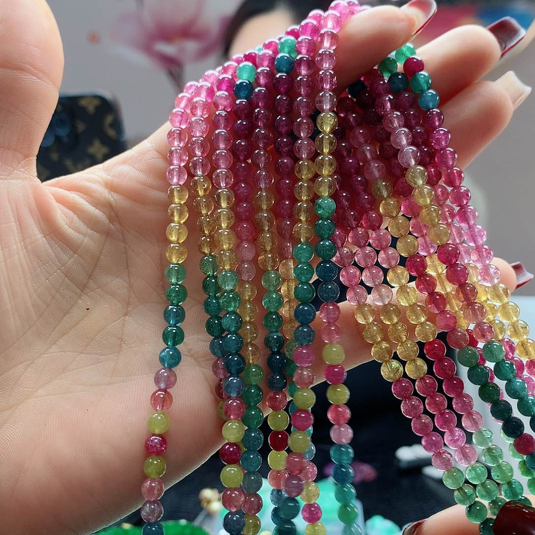 【闪购商品】碧玺颈饰未镶嵌多样性发其一