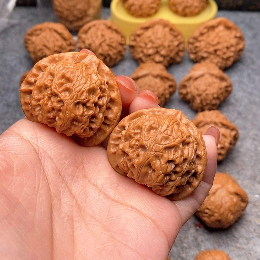 文玩核桃把件坚****发精品宫灯42+全品