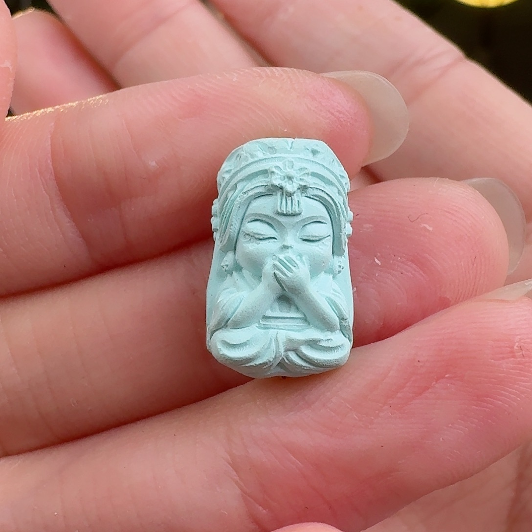 绿松石珠宝奇石未镶嵌