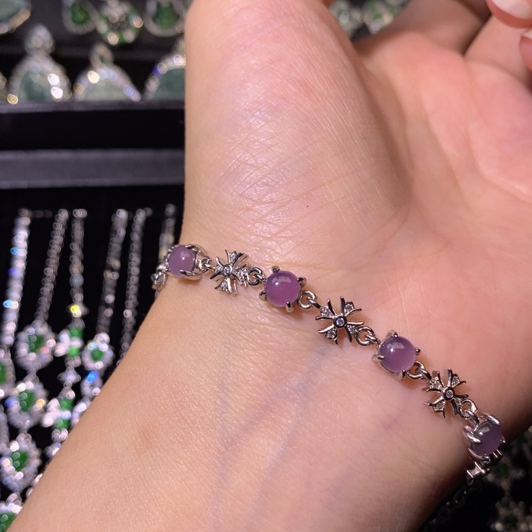 翡翠未镶嵌颈饰天然