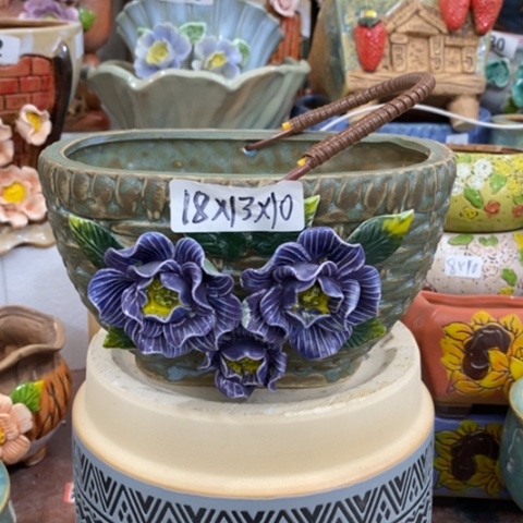 【闪购商品】红陶粗陶材质多肉花盆