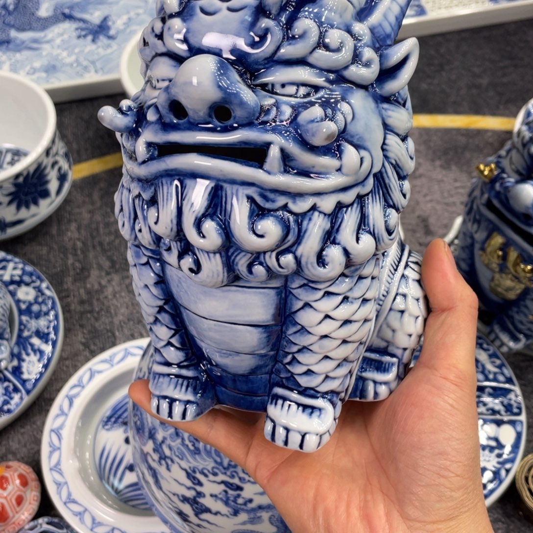 天***罡景德镇陶瓷手工手绘