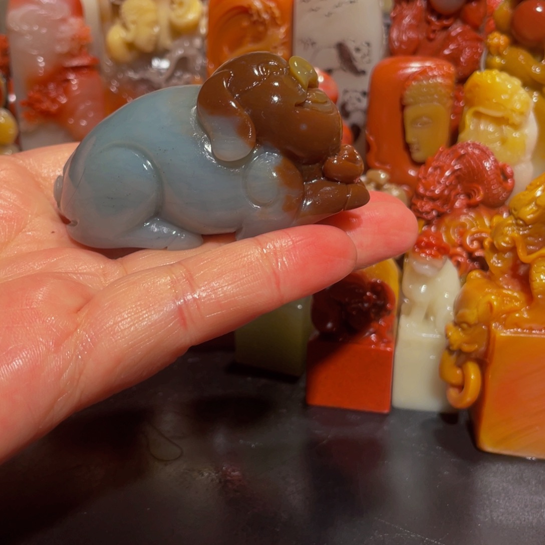 寿山石印石精美寿山