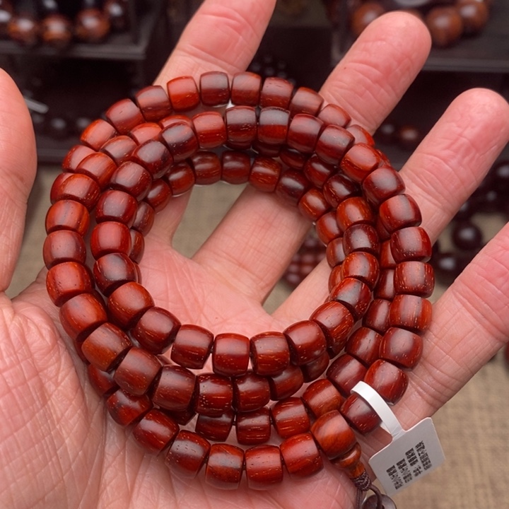 檀香紫檀（小叶紫檀）手串/手链省**灯78原汁原味