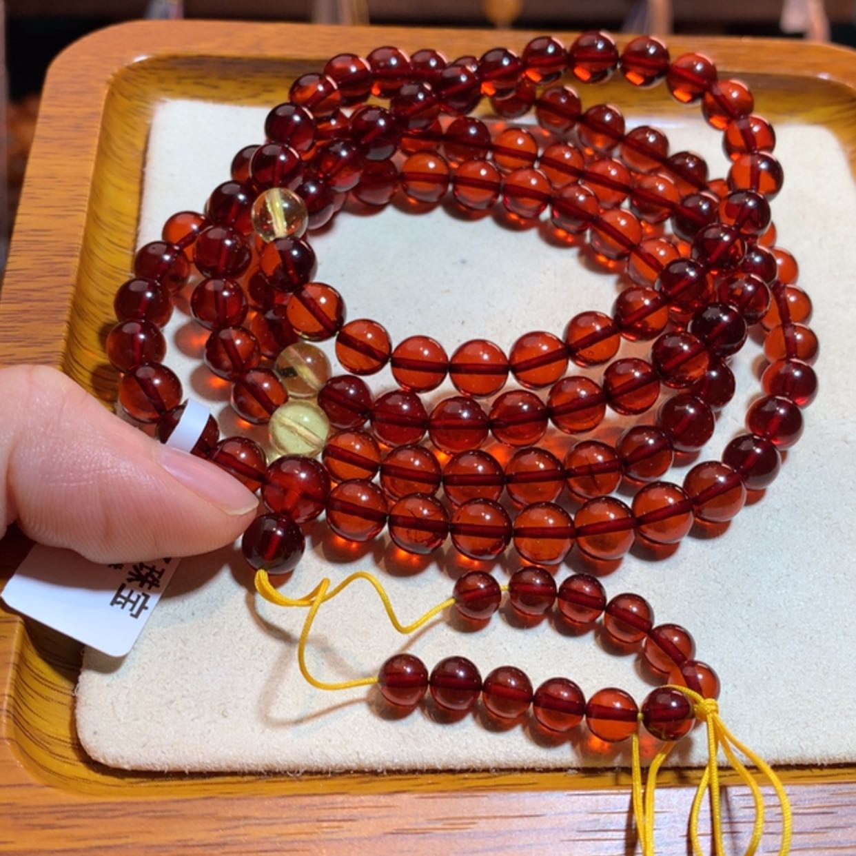 【闪购商品】手链血珀未镶嵌血珀手链