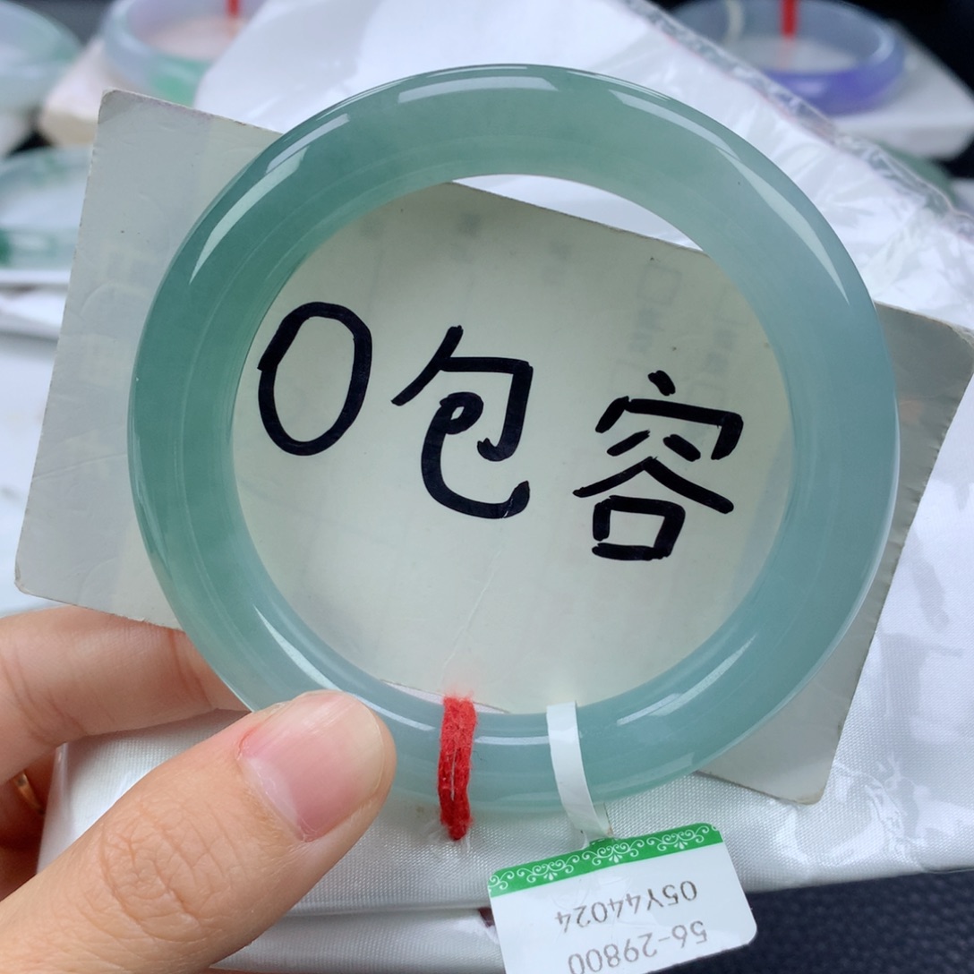 翡翠手镯未镶嵌56.2圆