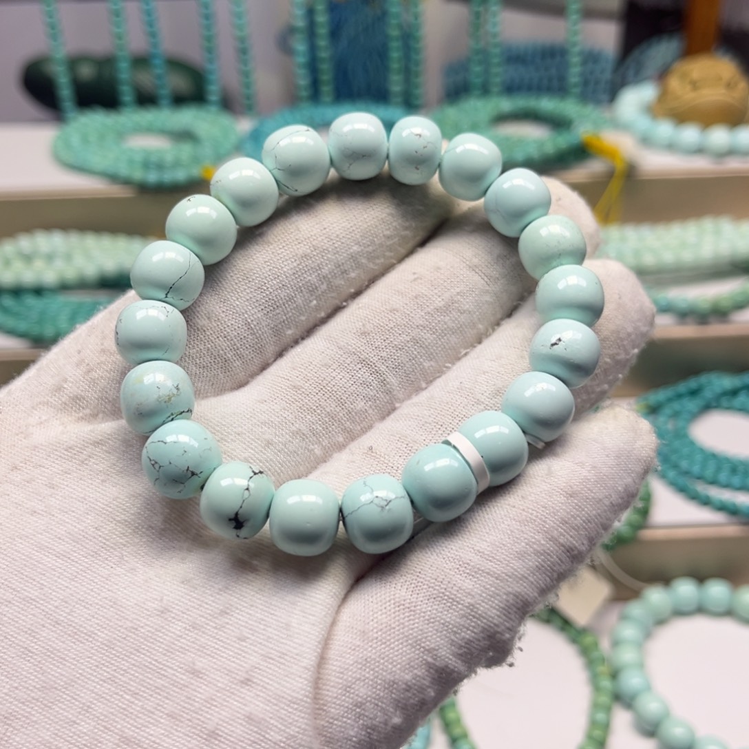 绿松石未镶嵌手链