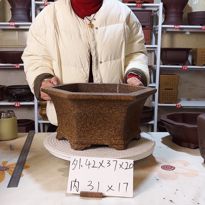 紫砂花盆紫砂花盆