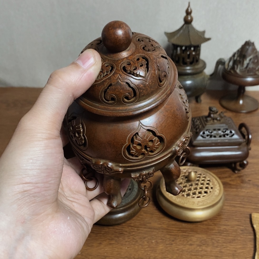 铜盛世铜炉铜器香炉工艺品