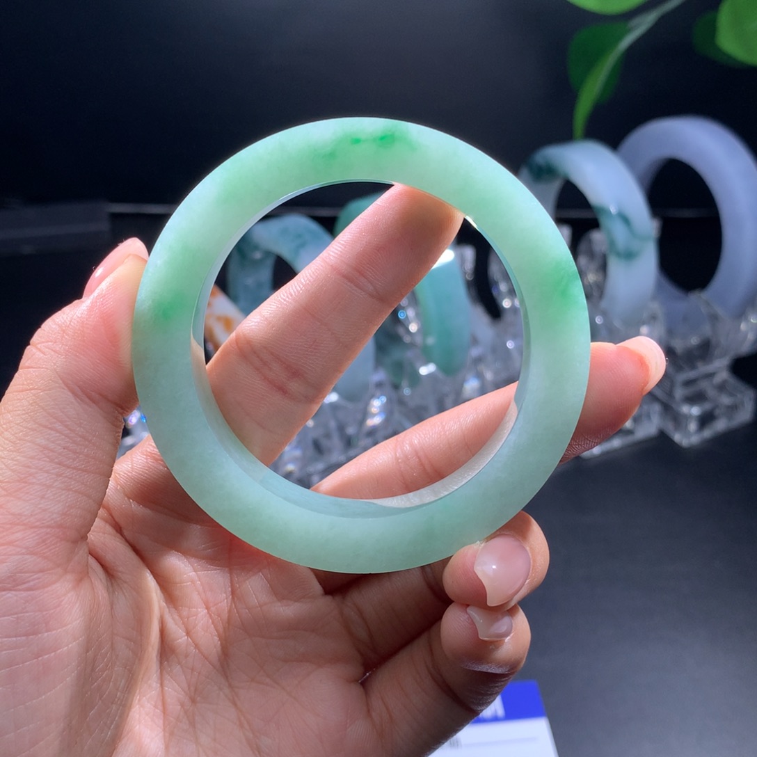 定制翡翠翡翠手镯未镶嵌F****