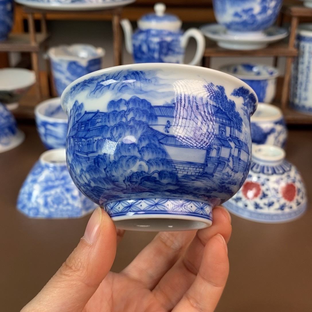 景德镇陶瓷手工手绘