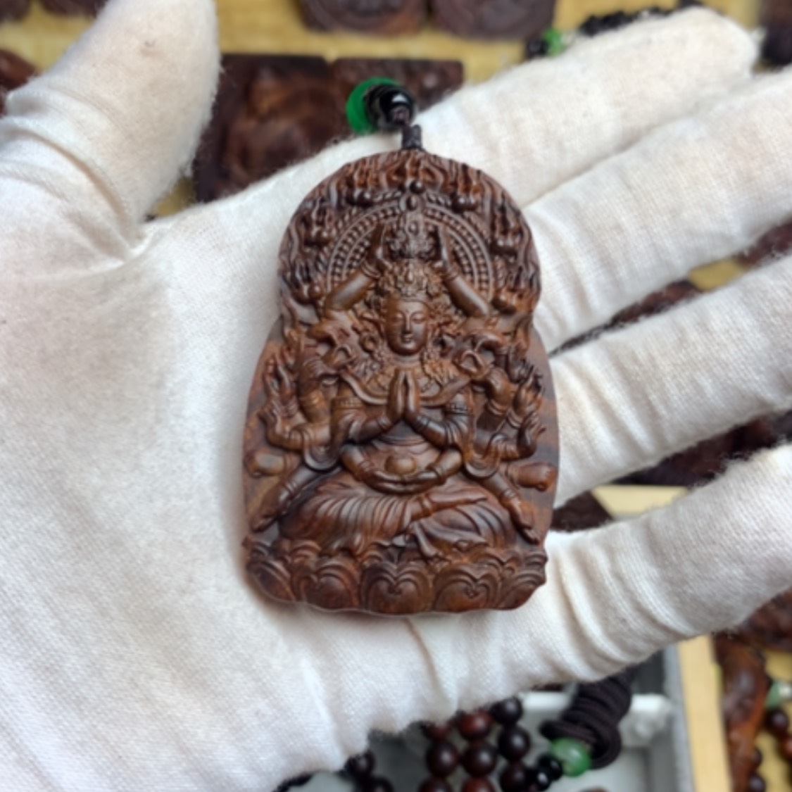 【闪购商品】黄花梨/降香黄檀手串/手链上***ッ