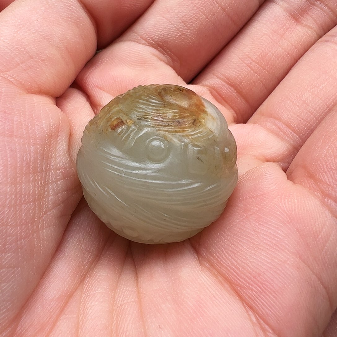 和田玉颈饰未镶嵌秋*棠