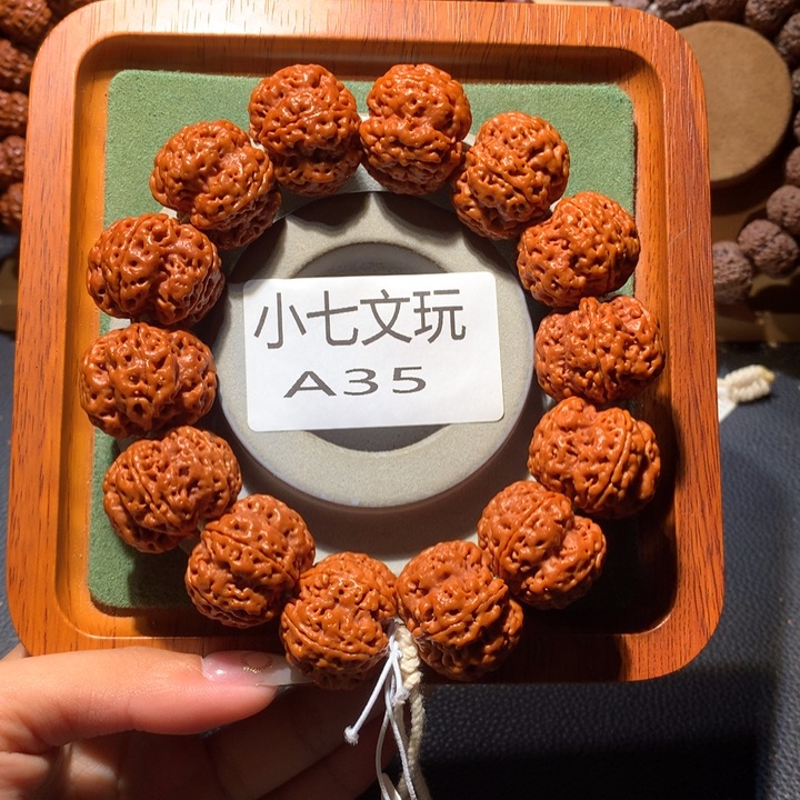 雄***鹰金刚菩提手串25+定制款朱雀梅花