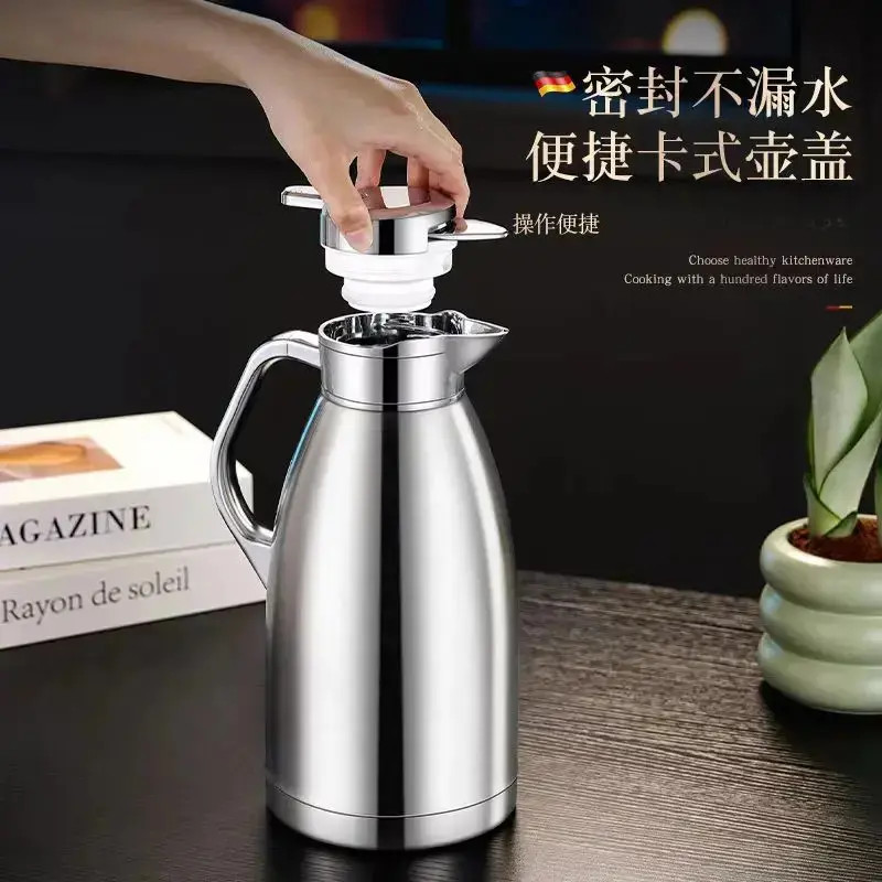 超保温加厚不锈钢热水壶家用热水瓶大容量罗马保温瓶暖壶