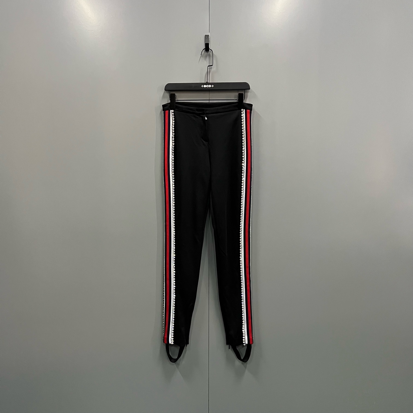 tt3 侧边条纹水钻长裤 S码/611727