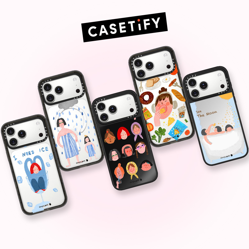 CASETiFY 艺术家熊雅文系列手机壳保护套防摔苹果iPhone16/17新