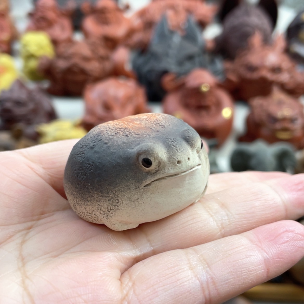 【闪购商品】紫砂茶宠紫砂青蛙