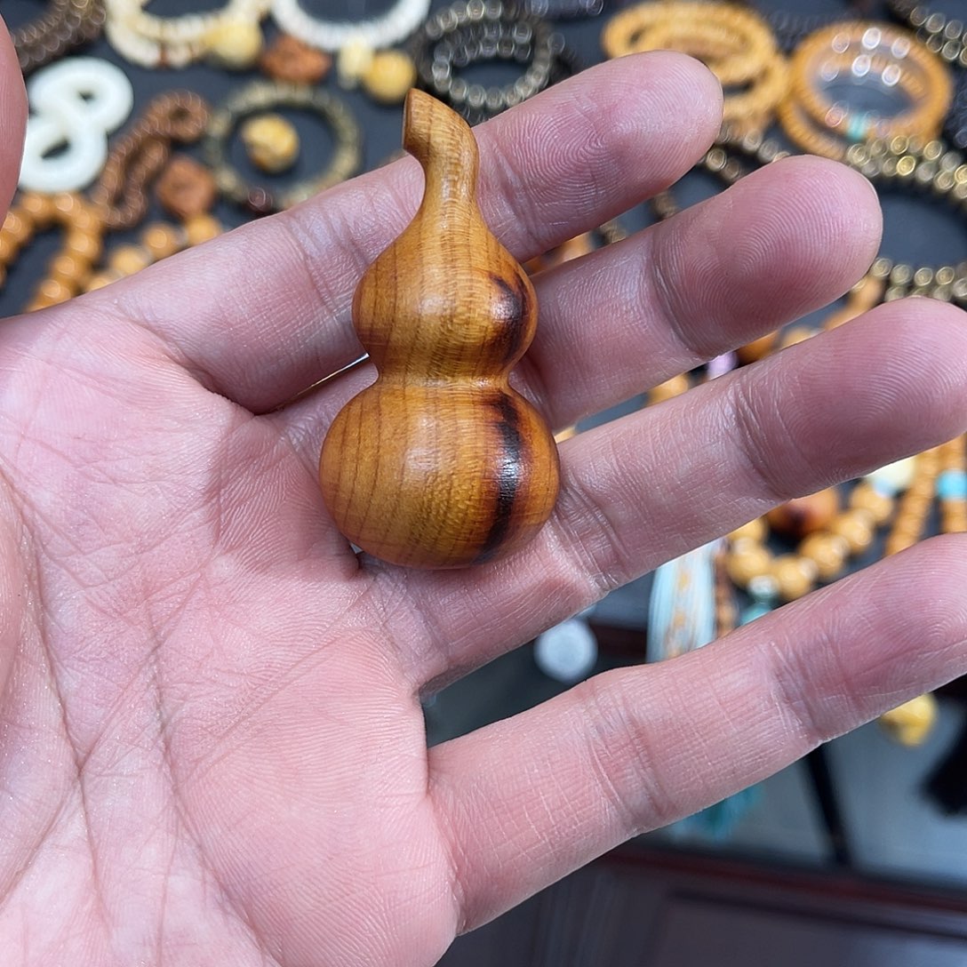 招****桃木手串/手链纯天然桃木葫芦