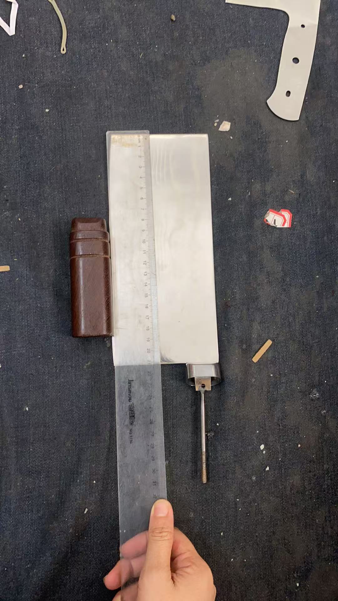 大马夹磨具钢 刀胚带柄一套【推荐手工强人入】