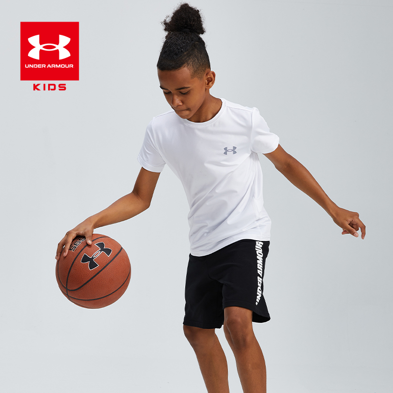 Under Armour/安德玛正品儿童爆款速干运动短袖T恤宽松透气排汗