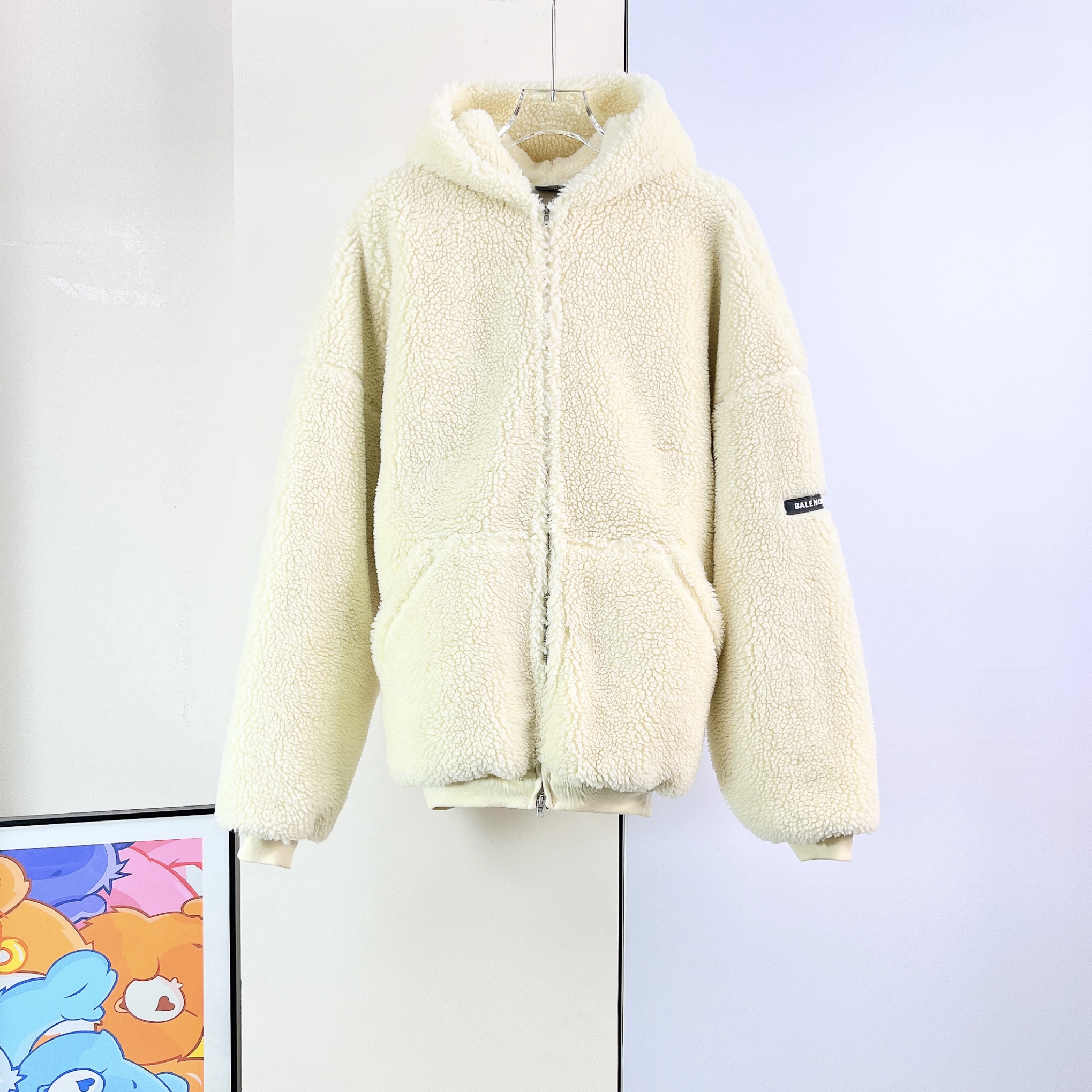 99新 Balenciaga/巴黎世家 泰迪外套 /L码/Xspk1902