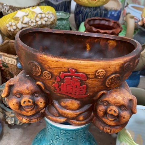 陶瓷双猪11222223333一个