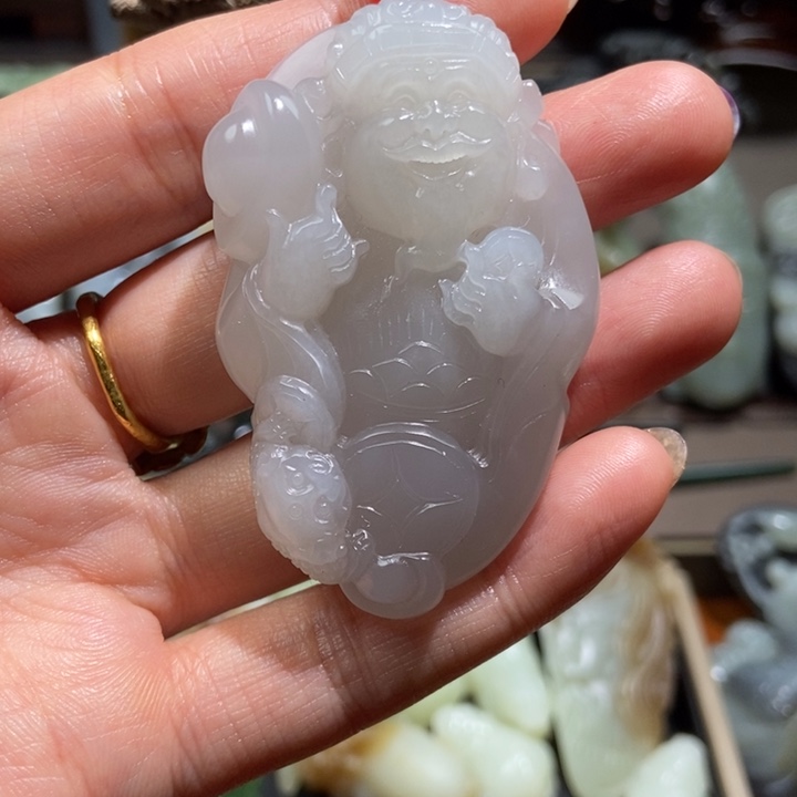 颈饰未镶嵌和田玉