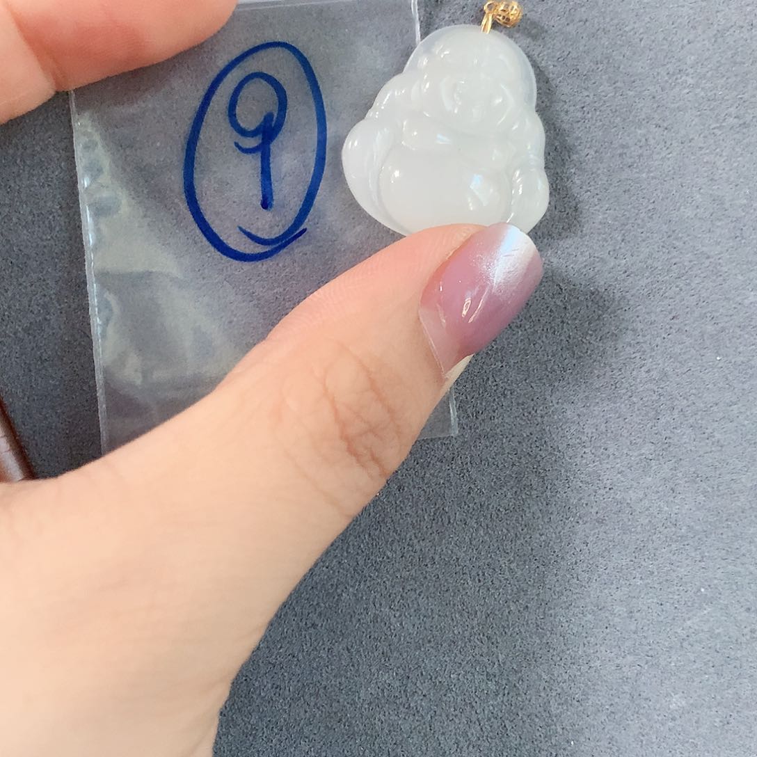 和田玉未镶嵌颈饰Ö*.吊坠